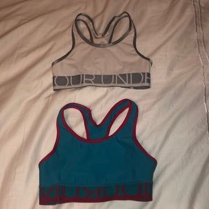 2 Under Armour Sports Bras